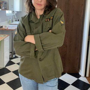 Vintage army shirt/jacket, vintage Men's small